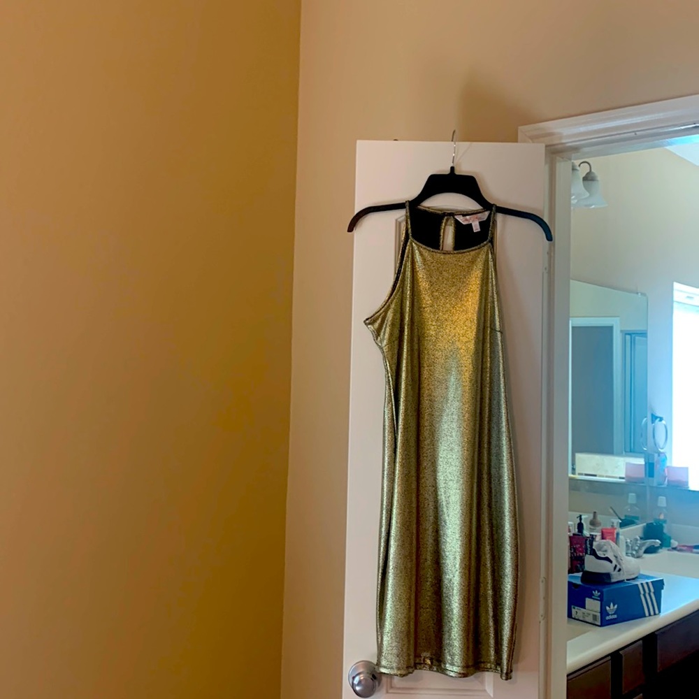 Gold Marilyn Monroe dress NWT